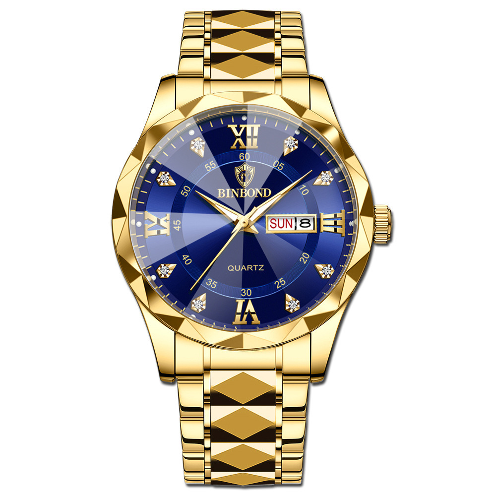 Tutta la superficie oro-blu