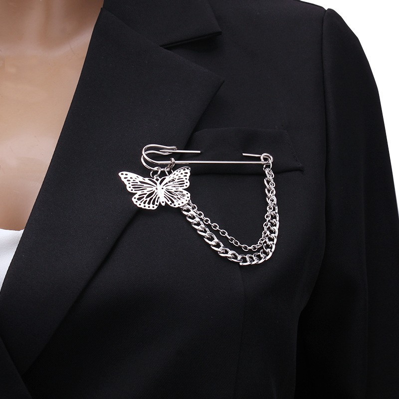 Broche à serrure à clé