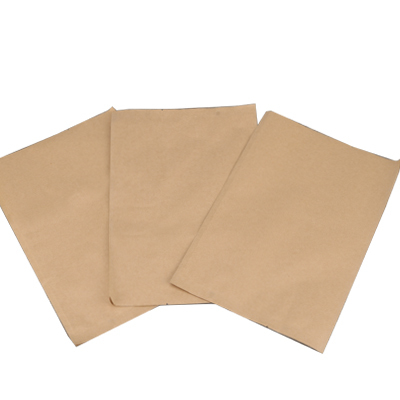 Couleur brune 1pcs Feuille Aluminiu Sac en papier 32.8x22.5x12.5cm