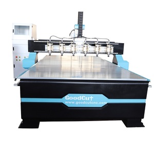 4 Spindles <strong>6</strong> Spindles 8 Spindles Multi Heads <strong>CNC</strong> <strong>Router</strong> Machine with <strong>DSP</strong> <strong>Controller</strong> - Product Image 1