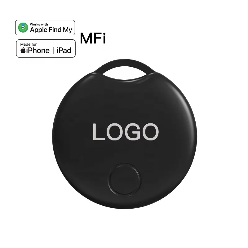 RSH Smart Tag MFi Certificado Find My iTag Localizador GPS inteligente redondo Buscador de llaves antipérdida Rastreador de equipaje para Apple