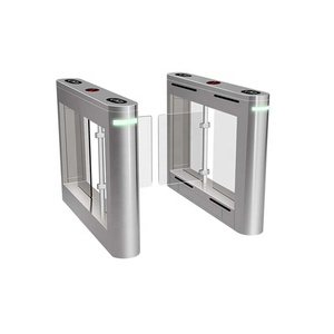 Sistema di controllo accessi RFID per cancello girevole a battente con cancello tornello a ribalta per lettore di schede - Product Image 3