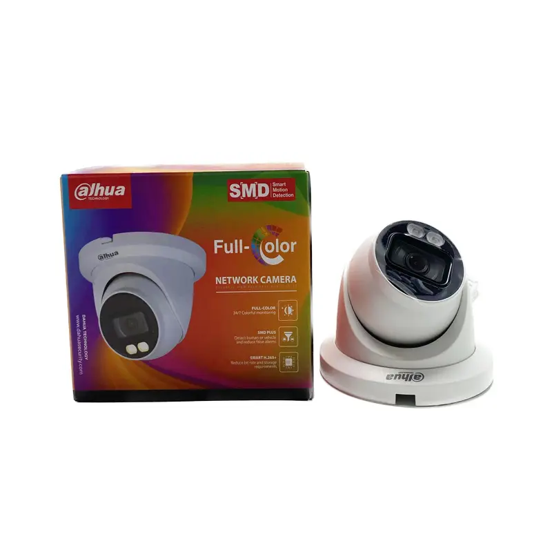 Dahua IPC-HDW3549TM-AS-LED 5MP Câmera de Rede WizSense de cor fixa-focal quente para o olho de Dahua