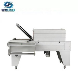 Combo Semi Automatic Combination L Bar Sealer Heat Shrink Film Wrap Packing <strong>Machine</strong> For Case Box