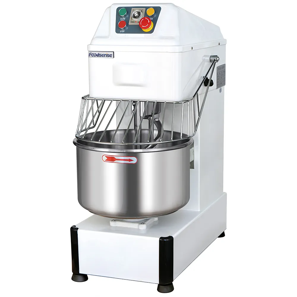 Machine industrielle de mélangeur de pâte en spirale de pain de 5kg 25kg 50kg 100kg/10l 30l 7l équipement de cuisson/machine de mélangeur de farine d'équipement de boulangerie
