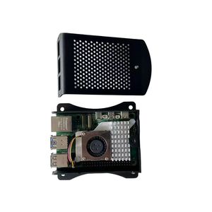 Хорошее качество Raspberry Pi 5 металлический корпус из алюминиевого сплава теплоотводящий корпус совместимый активный кулер чехол для Raspberry Pi 5 - Product Image 3