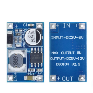 8W USB入力DC-DC 3V-6V ~ 12V 3Aコンバータステップアップモジュール電源ブーストモジュール3.7VリチウムバッテリーUSB充電器ボード - Product Image 1