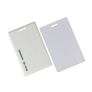 Access Control 1.8mm Hole Punch Universal ID <strong>Clamshell</strong> 125khz <strong>Rfid</strong> Em4100 <strong>Card</strong> - Product Image 1