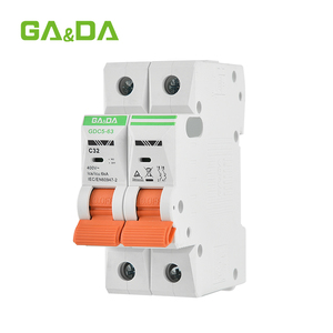 AC mini Disyuntor 2 polos 32 AMP Baja corriente 400V disyuntor en miniatura - Product Image 2