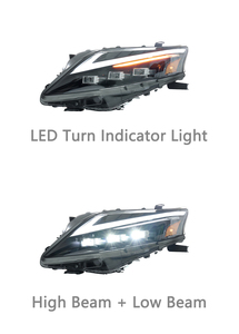 Yeni far takımı modifikasyon matris <span class=keywords><strong>Led</strong></span> Lens işık koşu dönüş sinyal ışığı LEXUS <span class=keywords><strong>RX</strong></span> 2009-2011 için <span class=keywords><strong>LED</strong></span> far