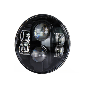 Car <strong>LED</strong> Headlights 7 Inch <strong>80W</strong> for Wrangler Harley IP67 <strong>12V</strong> Round Pickup Truck C Ree <strong>LED</strong> HI/LO Sealed Beam CE Rohs Lada Niva 80 - Product Image 1