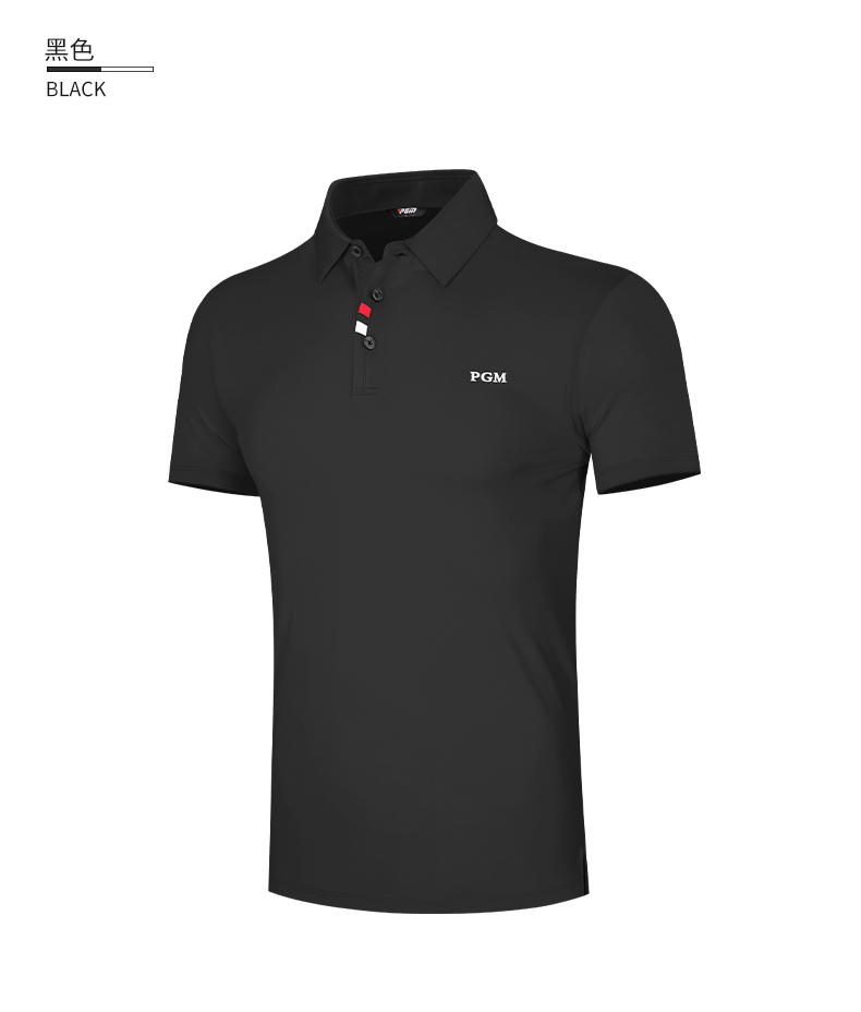 Áo sơ mi golf polo nam PGM YF441 polyester spandex áo sơ mi golf hiệu suất thời trang