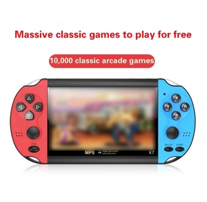 ใหม่X7คอนโซลเกมมือถือNostalgic 4.3นิ้วHDหน้าจอขนาดใหญ่8G RockerเกมคลาสสิกRetro MiniมือถือMP5วิดีโอเกม - Product Image 2