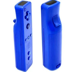 Drahtlose Fernbedienung Nun chuck Joystick mit Motion Plus und Wii U <span class=keywords><strong>Controller</strong></span> Blau für Nintendo Wii Wii U Spiel zubehör