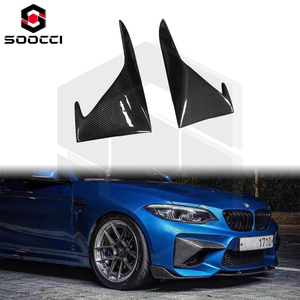 ชุดแต่งช่องลมคาร์บอนไฟเบอร์สำหรับ BMW M2 M2Competition F87คูเป้กันชนหน้ากรอบด้านบน - Product Image 1