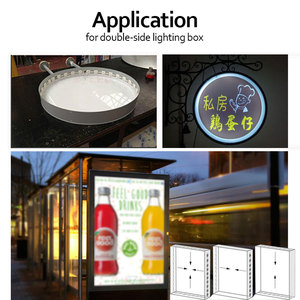 DC12V yan aydınlatma Edgelit Led modülü için ışıklı işaret kutusu - Product Image 6