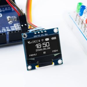 AIsmartlink 12864 128x64 Pixel SSD1306 OLED 0,96 Zoll OLED I2C IIC-Anzeige modul Bildschirm platine Kompatibel mit Arduino Raspberry