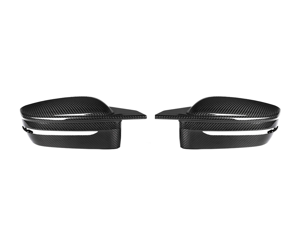 $200/PCS Cubierta de espejo retrovisor estilo M4 de carbono seco negro