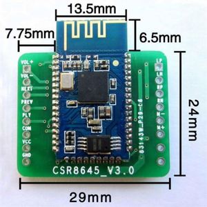 BLE power amplifier module 4.0 audio receiver CSR8645 APTX dual 5W speaker audio board - Product Image 5