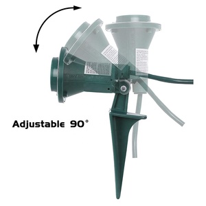 Zemin hissesi ile açık spot, dayanıklı projektör fikstür, hava koşullarına dayanıklı, 120V, 6FT güç kablosu, PAR38 ampul tabanı - Product Image 3