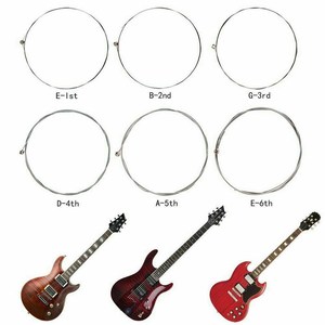 Electric Guitar <strong>Strings</strong> Set 1-6 <strong>Strings</strong> Steel Wire Guitar Replacement Accessories <strong>String</strong> Wire - Product Image 6