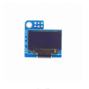 Modulo Display Oled modulo 0.96 pollici OLED I2C SSD1306 128X64 modulo di visualizzazione schermo blu per lampone Pi 4B 3B Zero 2 W - Product Image 1