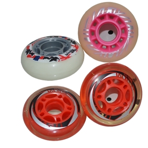 Nhà Máy Bán Buôn Rebound 76 Mét 80 Mét 84 Mét 90 Mét 100 Mét Abec 7 3 Hoặc 4 Bánh Xe <span class=keywords><strong>Inline</strong></span> Tốc Độ Giày Trượt 76 Mét - Product Image 1