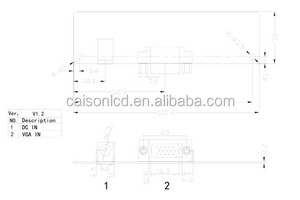 RTD2270 <strong>VGA</strong> Supported 1680x1050(FG/HFG) 1920x1080(UFG) 6/8 Bit <strong>LCD</strong> <strong>Controller</strong> <strong>Board</strong> - Product Image 5