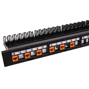 Sistema de red Panel de conexión sin herramientas Cat6 UTP 24 puertos RJ45 Socket - Product Image 2