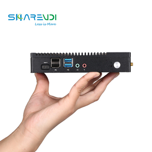 Mini Computer Desktop Dual LAN antiurto AMD A6 1450 per Mini PC senza ventola industriale con segnaletica digitale - Product Image 5
