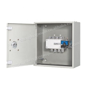 Yüksek kalite değişme anahtarı 4P 100A CHINT çift güç transferi anahtarı kolu transferi ATS jeneratör Transfer anahtarı kutusu ile - Product Image 3