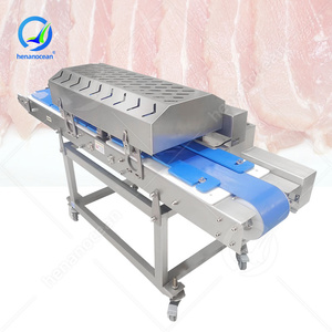 Đại Dương tốc độ cao cá hồi tươi <span class=keywords><strong>Slicer</strong></span> máy hoàn toàn tự động liên tục hun khói thịt lợn <span class=keywords><strong>Slicer</strong></span> - Product Image 1