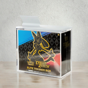 UV 99% rõ ràng <span class=keywords><strong>Acrylic</strong></span> etb hộp phong cách hiện đại hiển thị trường hợp cho Showcase Elite huấn luyện viên hộp từ - Product Image 2