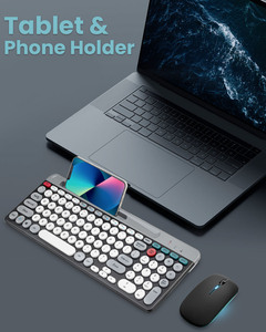 Combo Keyboard Mouse Set 79 Keys Mechanical Gamer Teclado Gaming Computer 2,4G Teclado y mouse inalámbricos para LOL Dota PUBG - Product Image 4