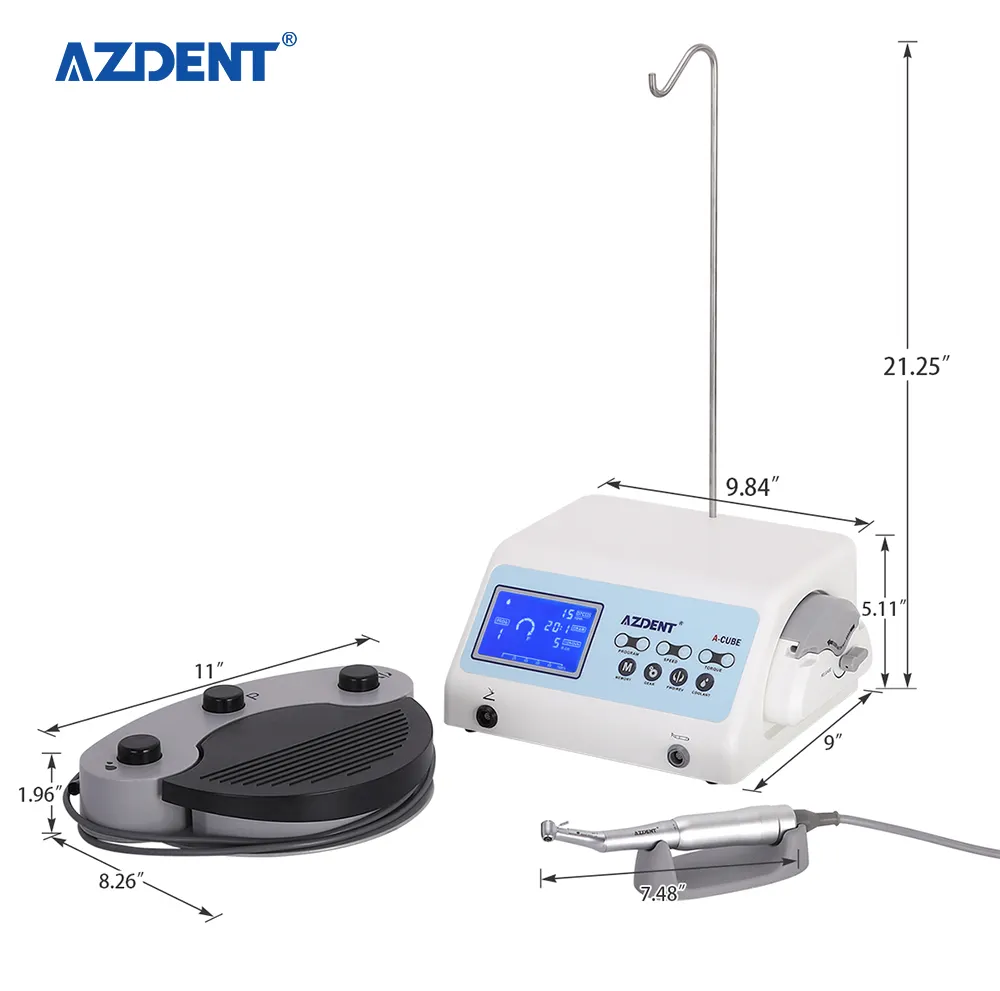 Wirtschaft liche 20:1 Gegenwinkel-Zahn implantat maschine/Zahn implantat motor