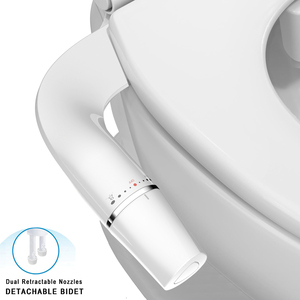 Wholesale Smart <strong>Bidet</strong> New Design Key Button Detachable Ultra-Slim <strong>Bidet</strong> Toilet Attachment Custom Rinse <strong>Bidet</strong> - Product Image 1
