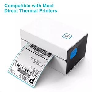 Cao Cấp 4 "X6" 500Pcs Trực Tiếp Nhãn Nhiệt Trực Tiếp Máy In Nhiệt Vận Chuyển Nhãn Giấy Tương Thích Với Trực Tiếp Máy In Nhiệt - Product Image 4