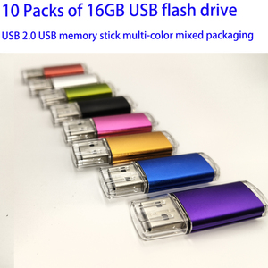 USB2.0 2GB u盘10包2GB棒笔驱动器记忆棒，用于数据存储存储器USB 2GB大容量10 pcs混色 - Product Image 3