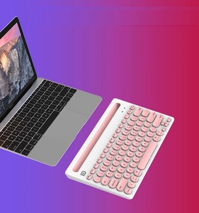 Hot Selling <strong>Mini</strong> Desktop Computer RGB Backlit <strong>Keyboard</strong> for <strong>Bluetooth</strong> USB 2.0 Wireless Mobile Pad Stand for Home Office Laptop Us