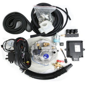 Yakıt sistemleri için 4 silindir yakıt enjektörü Gnc dönüşüm kiti OBD ile otomobiller için doğal gaz kiti gnv gnc gaz sistemi - Product Image 2
