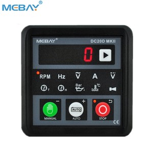 Ebay otomatik başlangıç akıllı jeneratör kontrolörü DC20D MKII RS485 AC giriş AC 50 ila 380 V - Product Image 1
