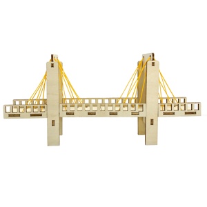 新しいデザインの吊り橋教育モデル工学玩具を学ぶ - Product Image 2
