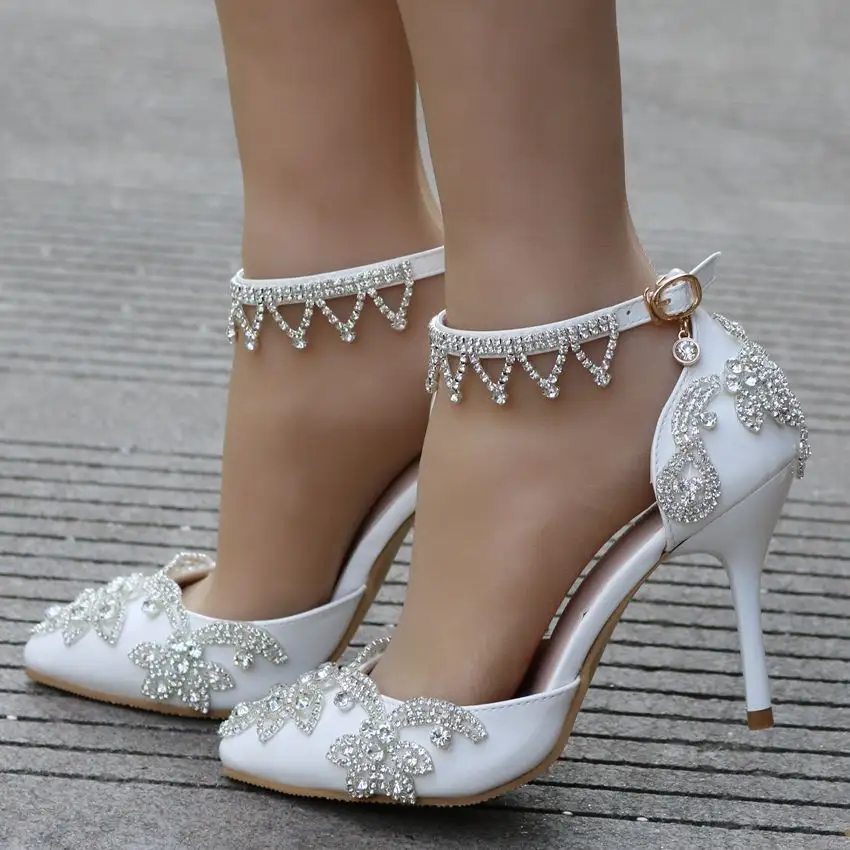 China Mais Populares Chegadas Moda Sandalias Salto Plataforma Mulher Sandálias Chegadas Sapatos De Casamento Para Noiva