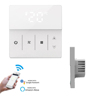 Система вентиляторной катушки Smart Modbus RS485, 3 скорости вентилятора, система ОВКВ, 4 трубы, термостат охлаждения, кондиционер, цифровой FCU термостат - Product Image 4