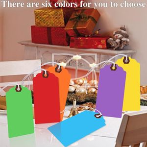 Colorful Price <strong>hang</strong> <strong>Tags</strong> <strong>with</strong> <strong>String</strong> Attached Crafts Custom Design Clothing and Gift Wrap Decoration <strong>hang</strong> Label - Product Image 3