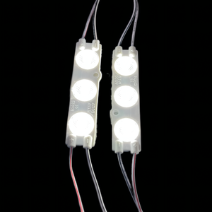 特別なクリアデザインDC12/24V 1.2w IP65 3leds 2700K/4000K/6500kLEDインジェクションモジュール