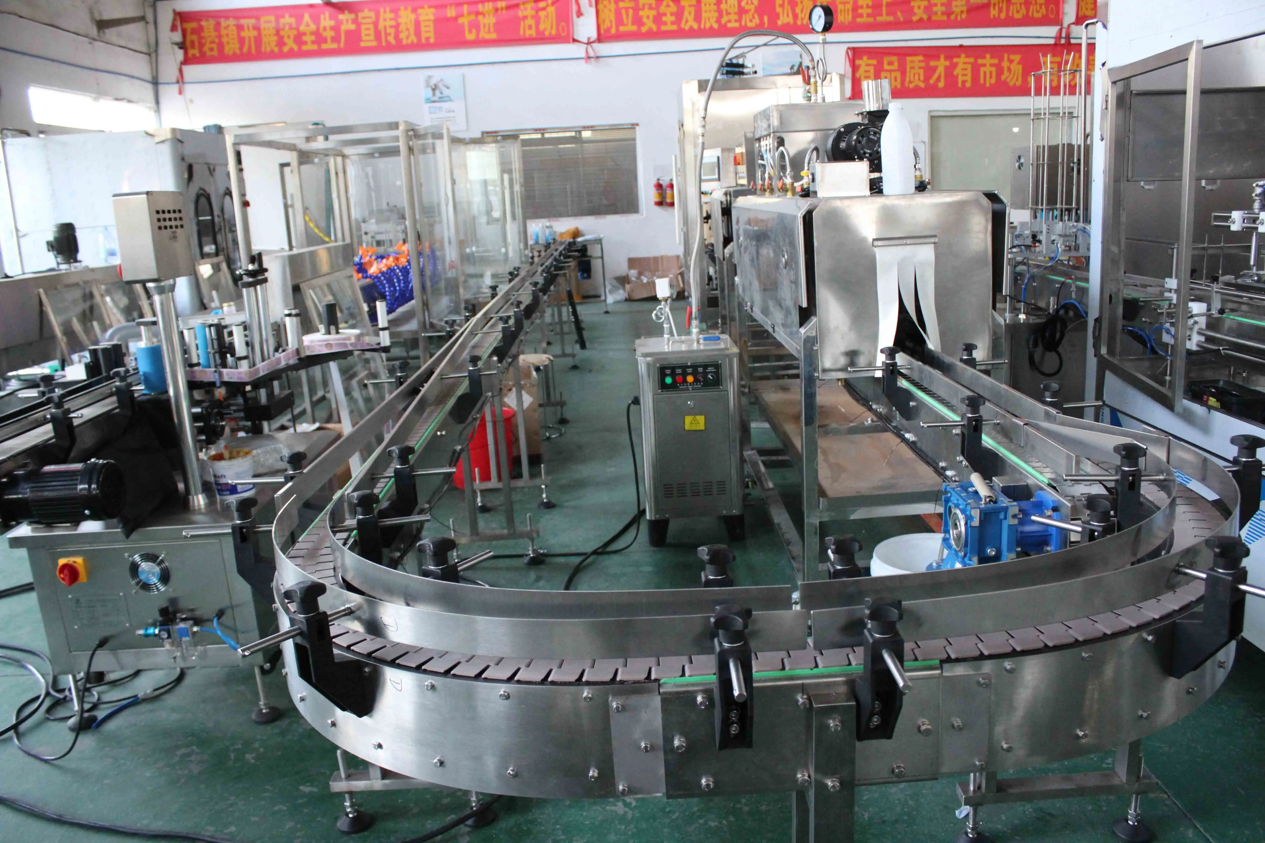 Customized safe and reliable automatic chili oil filling machine flexible operation filling line