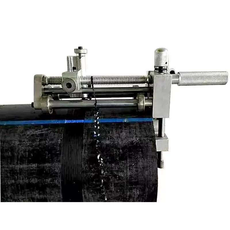 63mm 500mm Hdpe Rotativo Cortador de Tubo Ferramenta Descascador de Plástico Ppr água Tubo Raspador Manual