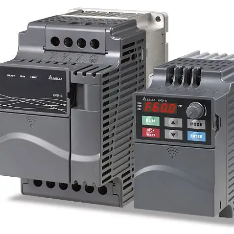 PLC DOP HMI AC Servomotor 220V 0.4KW 2. 2 VFD004E21T DELTA Inversores