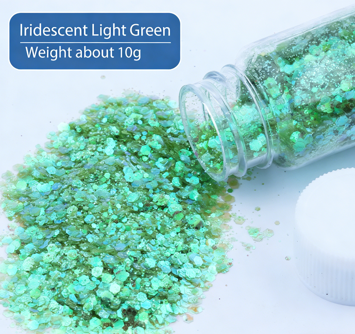 Iridescent Light Green